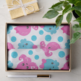 Octopus Pattern, Cute Octopus, Zee Animals Tissuepapier