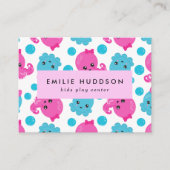 Octopus Pattern, Kinder Play Center, Activity Cent Visitekaartje (Voorkant)
