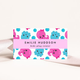 Octopus Pattern, Kinder Play Center, Activity Cent Visitekaartje