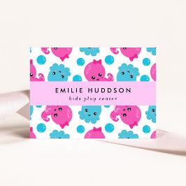 Octopus Pattern, Kinder Play Center, Activity Cent Visitekaartje