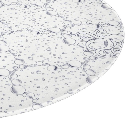 Octopus Pattern Snijplank (Hoek)