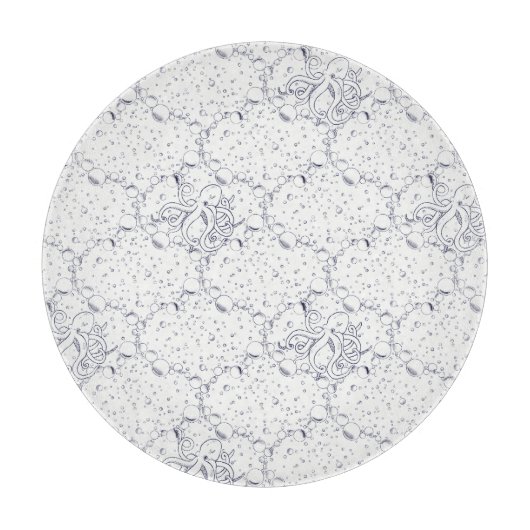 Octopus Pattern Snijplank (Voorkant)