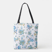Octopus Pattern Tote Bag (Achterkant)