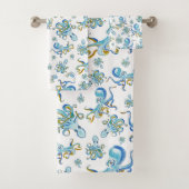 Octopus Pattern Towel Bad Handdoek (Insitu)