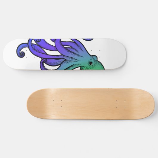 Octopus Persoonlijk Skateboard (Horizontaal)