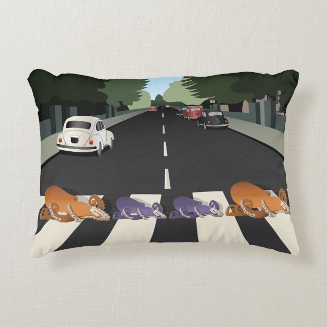 Octopus Pillow Accent Kussen (Voorkant)