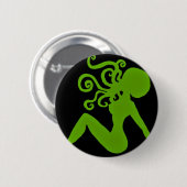 Octopus Pin-up Badge Ronde Button 5,7 Cm (Voorkant /achterkant)