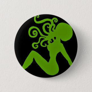 Octopus Pin-up Badge Ronde Button 5,7 Cm