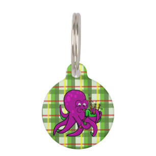 Octopus Piper Musical Instrument Illustratie Huisdierpenning