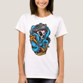 Octopus pirate skull t-shirt (Voorkant)