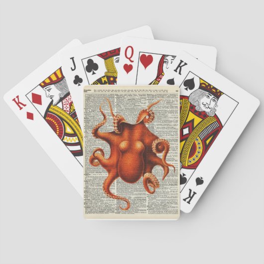 Octopus Pokerkaarten (Achterkant)