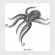 OCTOPUS POLYNESISCH STAMMENBLOK