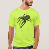 OCTOPUS POLYNESISCH STAMMENBLOK T-SHIRT (Voorkant)