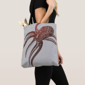 OCTOPUS POLYNESISCHE STAM HAWAII EILANDEN TOTE BAG (Dichtbij)