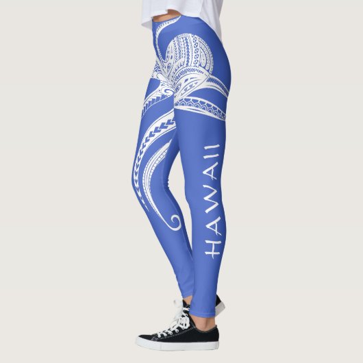 OCTOPUS POLYNESISCHE STAM HAWAII Wat Leggings (Links)