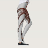 OCTOPUS POLYNESISCHE STAM LEGGINGS (Rechts)