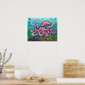 Octopus Poster (Keuken)