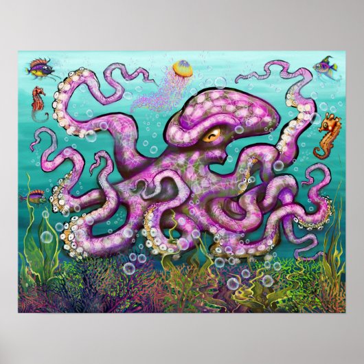 Octopus Poster (Voorkant)