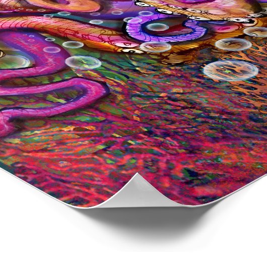 Octopus Poster (Hoek)