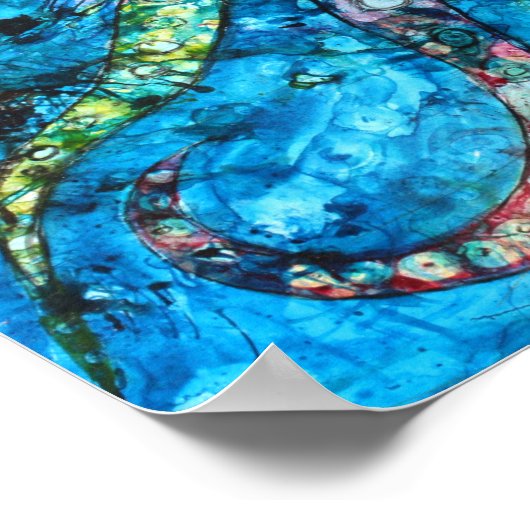 Octopus Poster (Hoek)