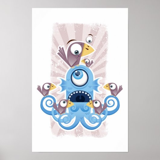 Octopus Poster (Voorkant)