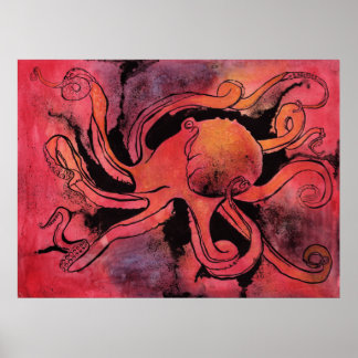 Octopus Poster
