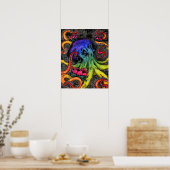 Octopus Poster (Keuken)