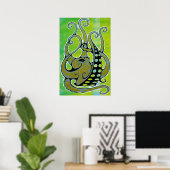 octopus poster (Thuiskantoor)
