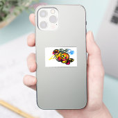 Octopus pret sticker (Telefoon)