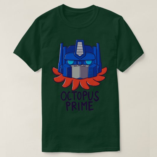 Octopus Prime T-shirt (Design voorkant)