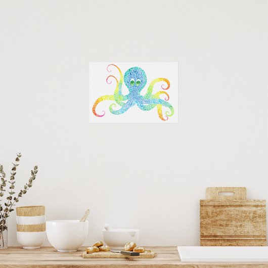 Octopus Print (Keuken)