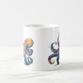 Octopus Print Koffie Mok (Center)