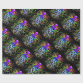 Octopus Psychedelic Luminescence Cadeaupapier (Vlak)