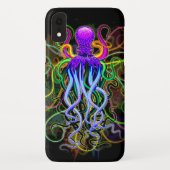 Octopus Psychedelic Luminescence Case-Mate iPhone Case (Achterkant)