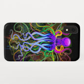 Octopus Psychedelic Luminescence Case-Mate iPhone Case (Achterkant (horizontaal))