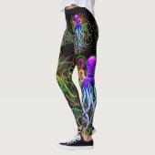 Octopus Psychedelic Luminescence Leggings (Links)