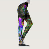 Octopus Psychedelic Luminescence Leggings (Rechts)