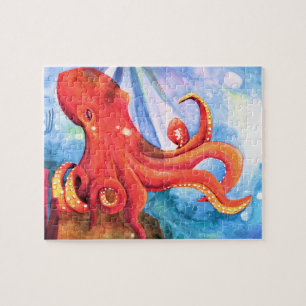 Octopus Puzzle Legpuzzel