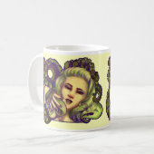 Octopus Queen Koffiemok (Voorkant links)