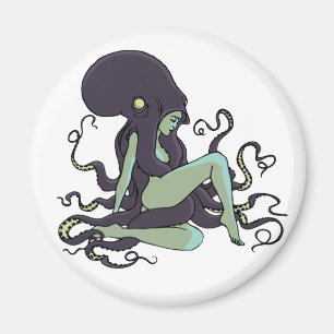 Octopus Queen Magneet