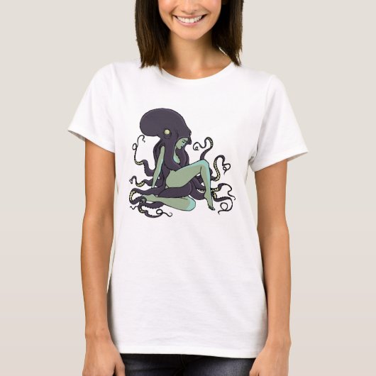 Octopus Queen T-shirt (Voorkant)