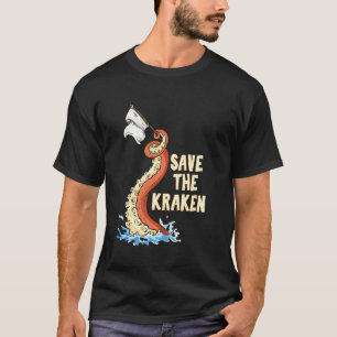 Octopus redt de Kraken T-shirt