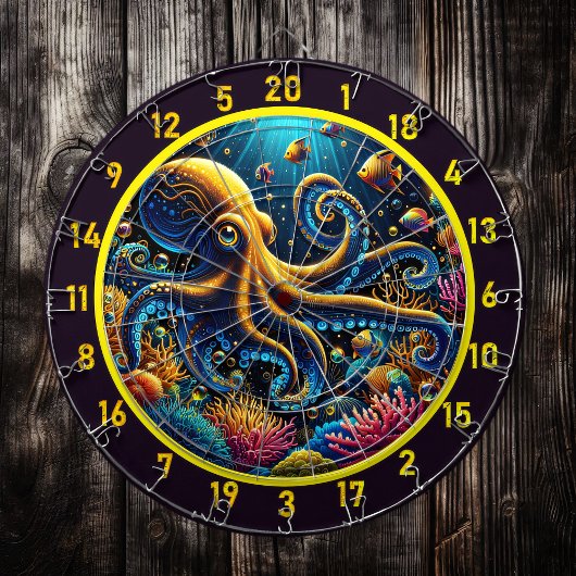 Octopus Reef Adventure Dartboard Dartbord