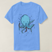Octopus  Retro Octopus Zee Creatinine T-shirt (Design voorkant)