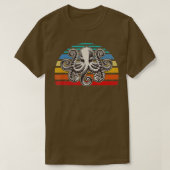 Octopus Retro Style T-shirt (Design voorkant)