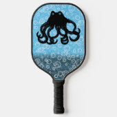 Octopus Rising in het Zee Pickleball Paddle (Voorkant)