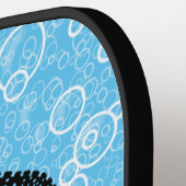 Octopus Rising in het Zee Pickleball Paddle (Links Detail)