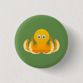 Octopus Ronde Button 3,2 Cm (Voorkant)