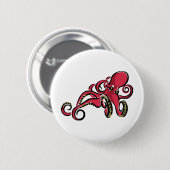 Octopus Ronde Button 5,7 Cm (Voorkant /achterkant)
