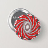 Octopus Ronde Button 5,7 Cm (Voorkant /achterkant)